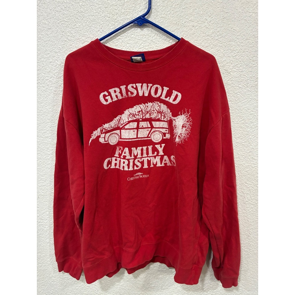 Vintage National Lampoons Christmas Vacation Griswold Family Sweatshirt L - Picture 1 of 3
